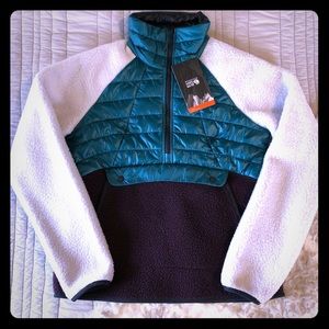 Mountain Hardware Altius Hybrid Pullover, Wmn SM